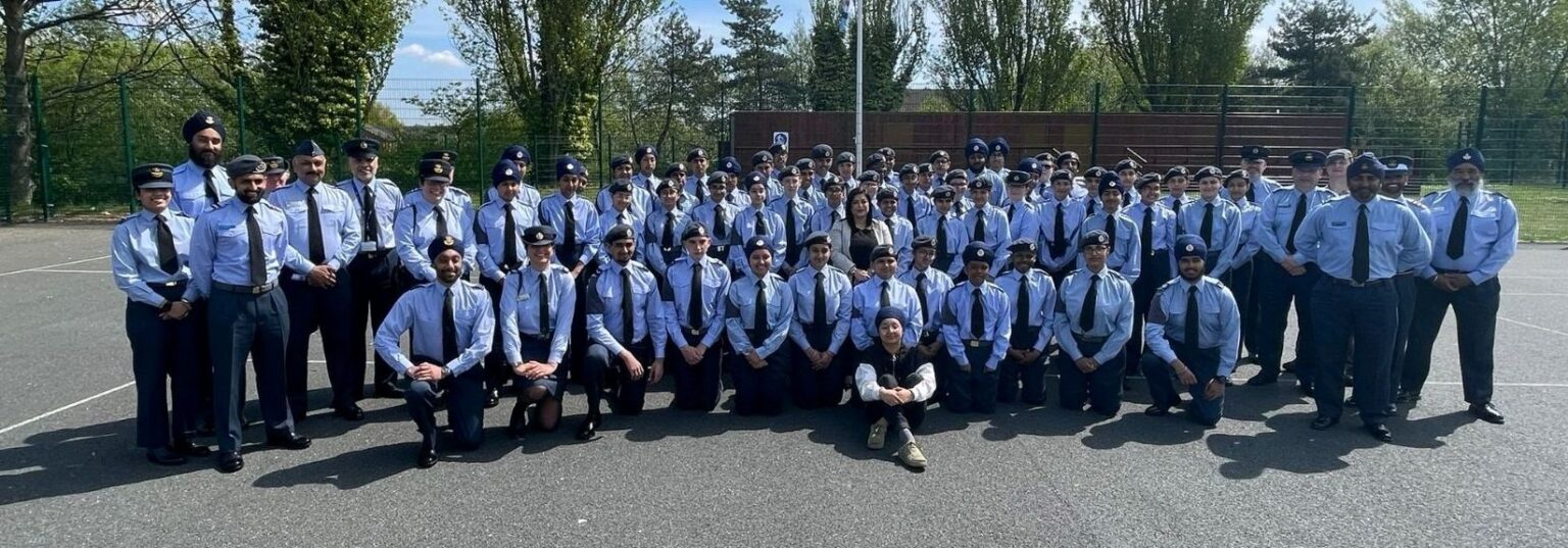 Khalsa Academy Wolverhampton Cadets celebrate a successful year