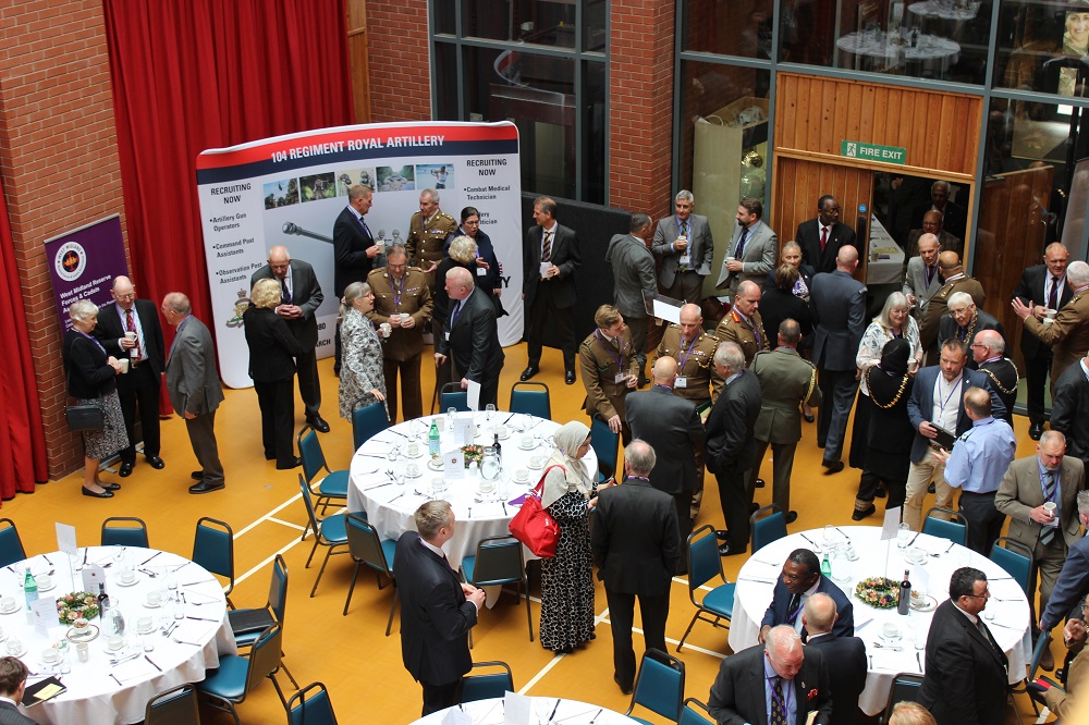 Networking at AGM 2024.